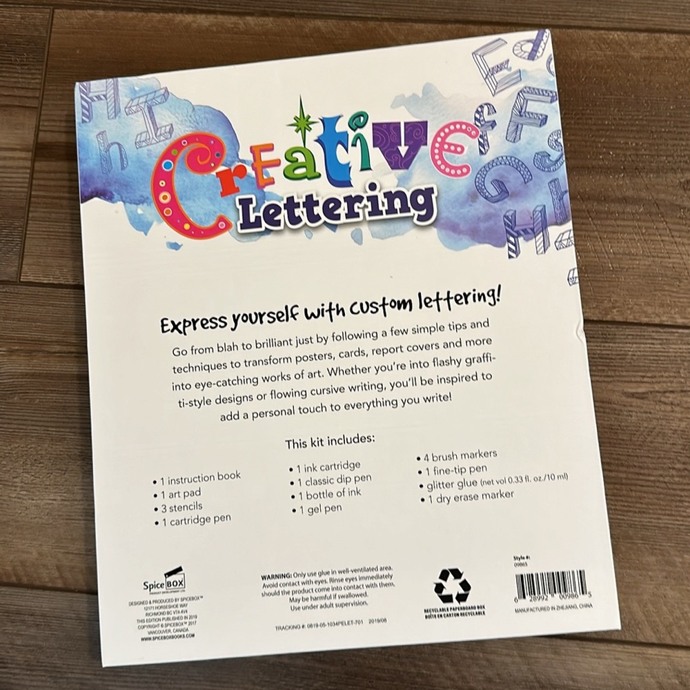 Creative Lettering Art Set - Picture 5 of 5